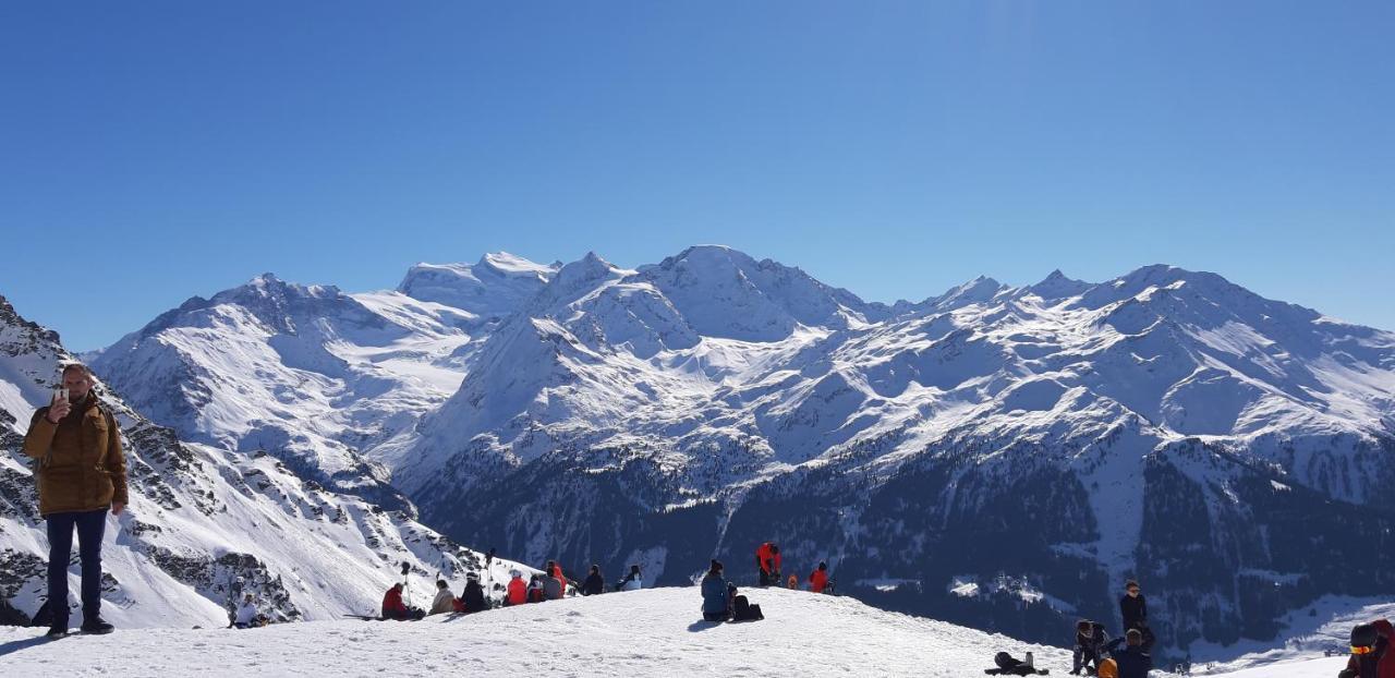 Comme Sur Un Nuage, Appartement Pour 4 Personnes Nendaz Exterior foto